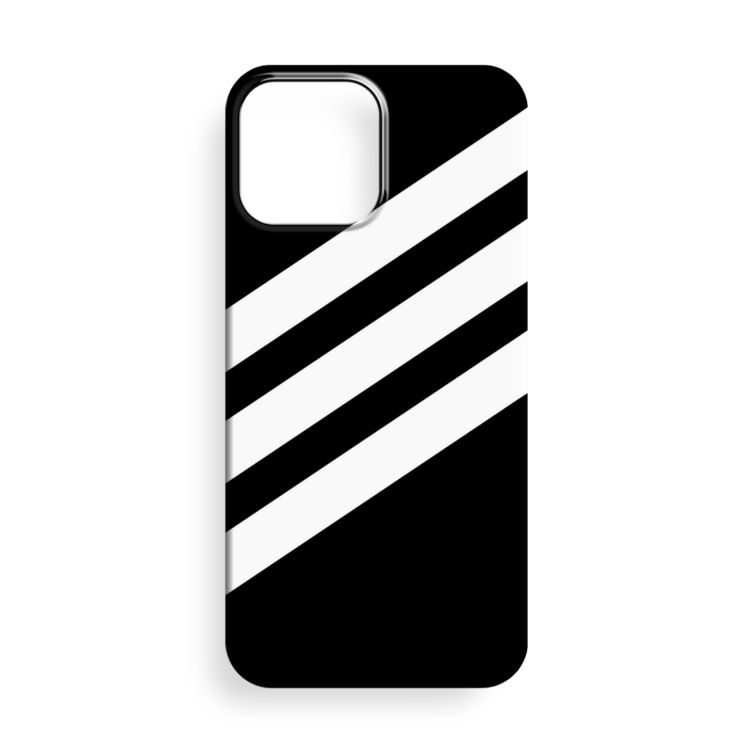 3 Cizgi Siyah Premium Telefon Kılıfı -203