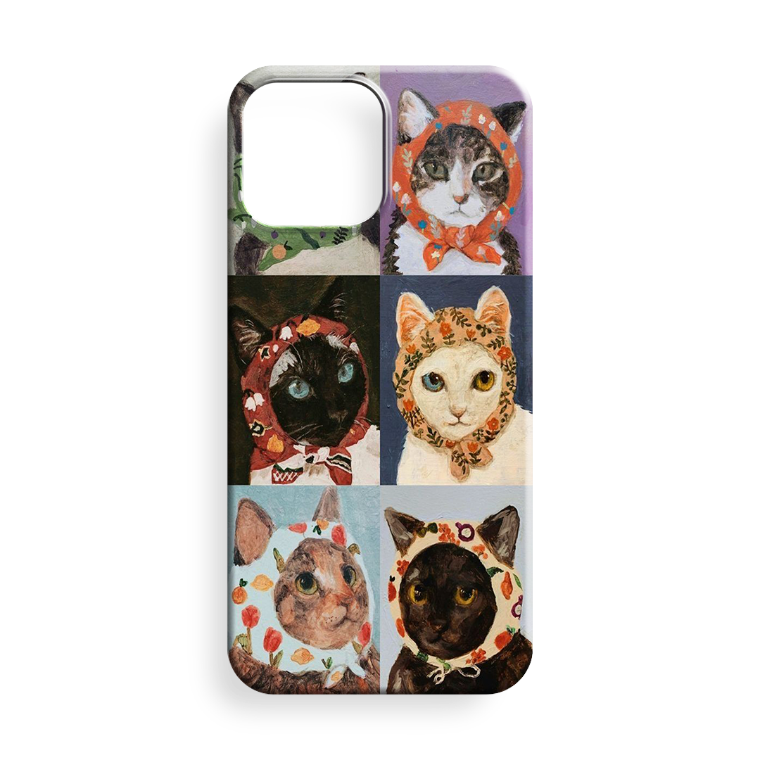 Cats Desenli Premium Telefon Kılıfı -33