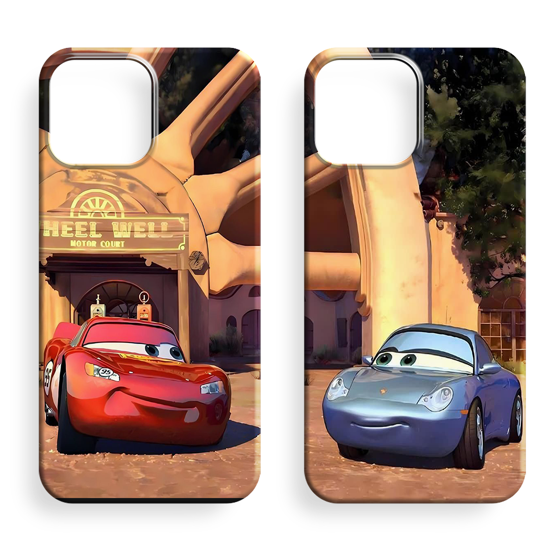Mc Ve Sally Couple Premium Telefon Kılıfı -6
