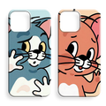 Tom Ve Jerry Couple Premium Telefon Kılıfı -8
