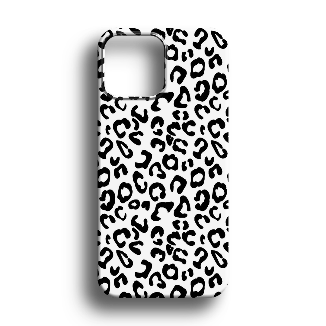 Beyaz Leopar Premium Telefon Kılıfı -267