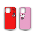 Spiderman ve Hello Kitty Couple Premium Telefon Kılıfı -1