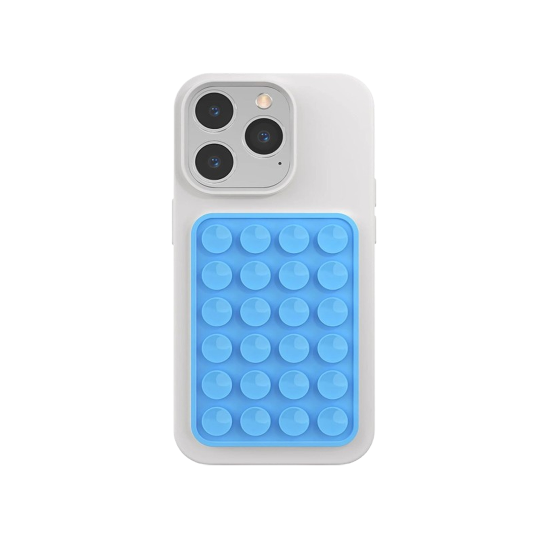 Telefon Arkası Silikon Vantuz Bebe Mavi